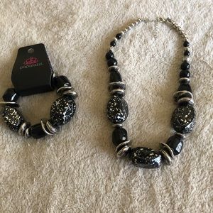 Bracelet and necklace set